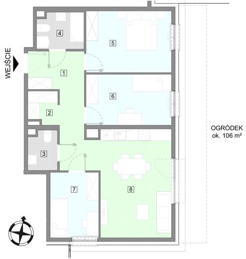 Plan 4 pok. 73m²