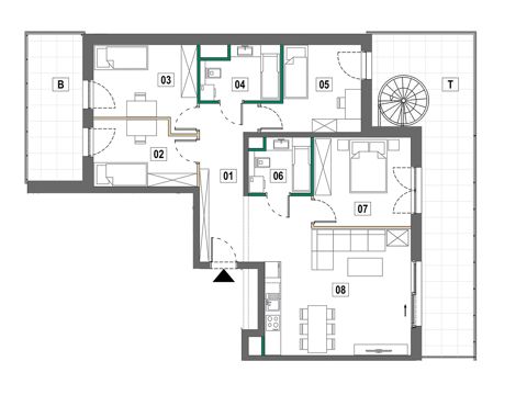 Plan 5 pok. 93m²