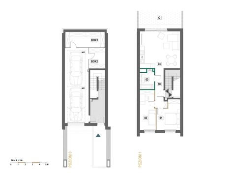 Plan 3 pok. 64m²