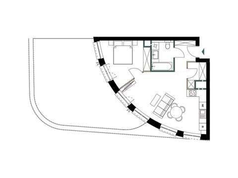 Plan 2 pok. 49m²