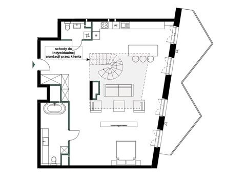 Plan 1 pok. 109m²