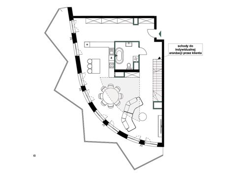 Plan 1 pok. 104m²