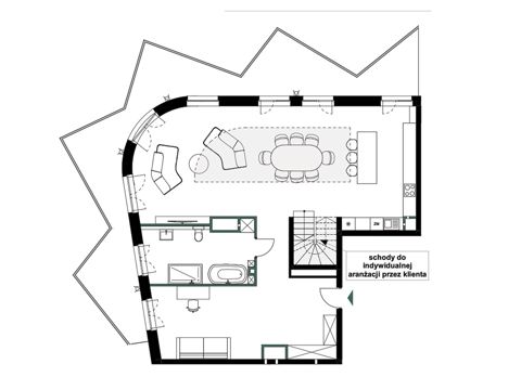 Plan 1 pok. 119m²