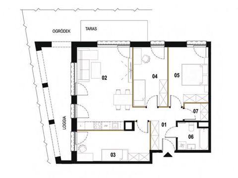 Plan 4 pok. 77m²