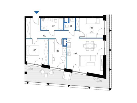 Plan 4 pok. 85m²