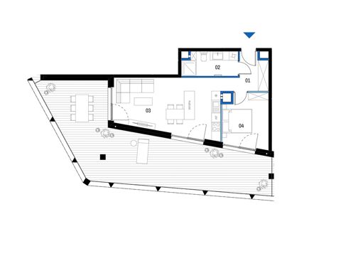 Plan 2 pok. 48m²