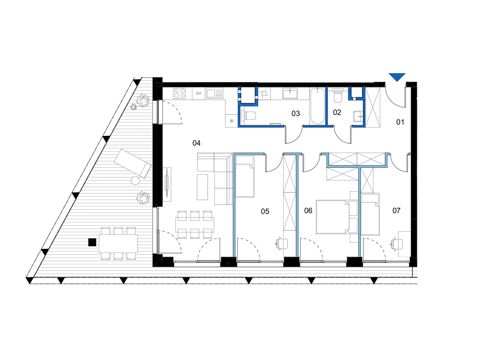 Plan 4 pok. 89m²