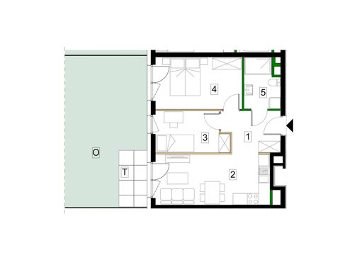 Plan 3 pok. 48m²