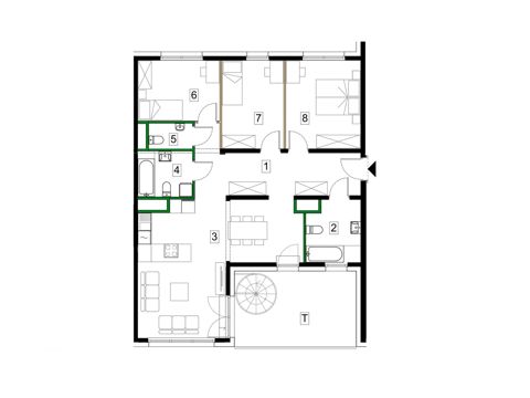 Plan 4 pok. 98m²