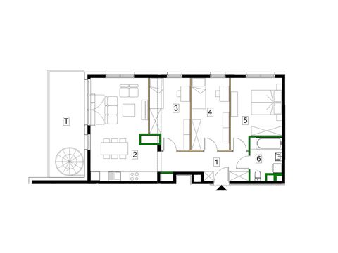 Plan 4 pok. 79m²
