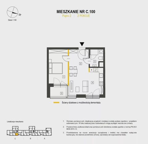 Plan 2 pok. 45m²