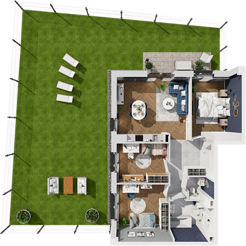 Plan 4 pok. 73m²