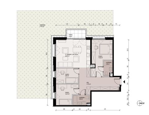 Plan 4 pok. 85m²