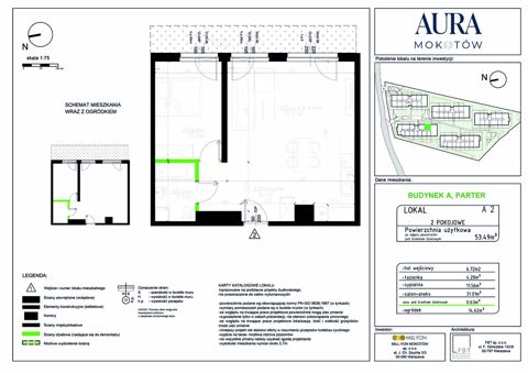 Plan 2 pok. 53m²