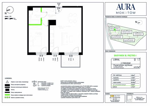 Plan 2 pok. 49m²