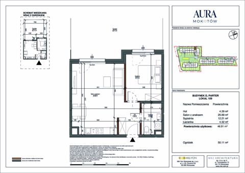 Plan 2 pok. 47m²