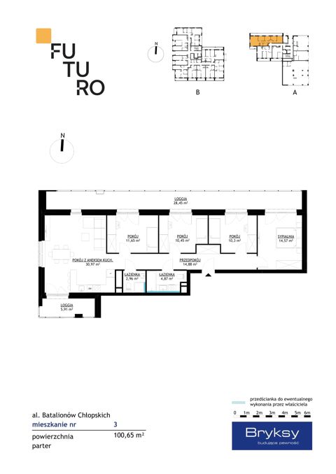 Plan 5 pok. 101m²