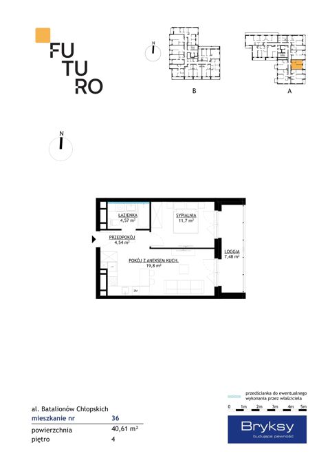 Plan 2 pok. 41m²