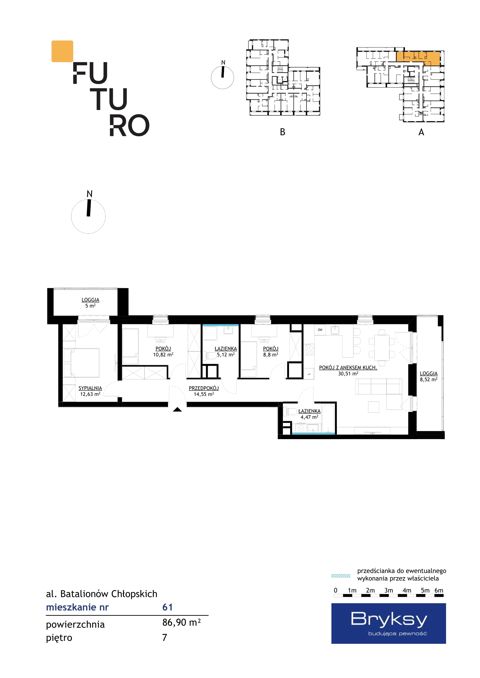 Plan 4 pok. 87m²
