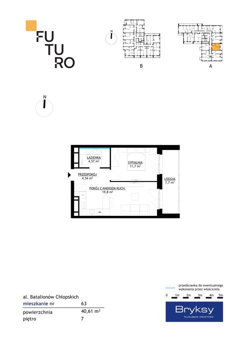 Plan 2 pok. 41m²