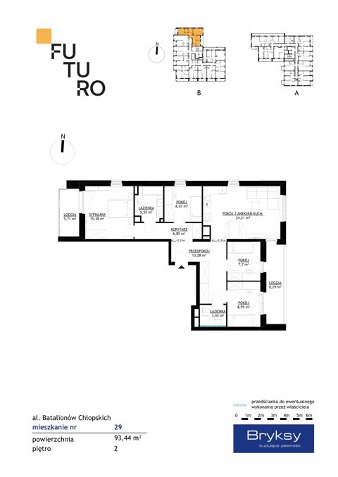 Plan 5 pok. 93m²