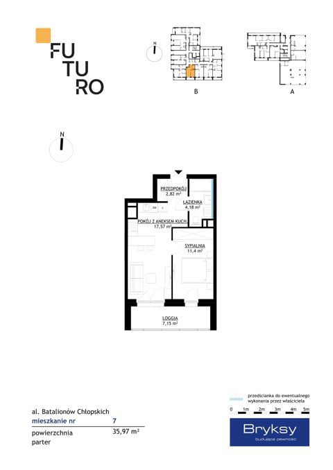 Plan 2 pok. 36m²