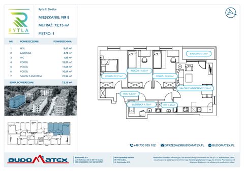 Plan 4 pok. 72m²