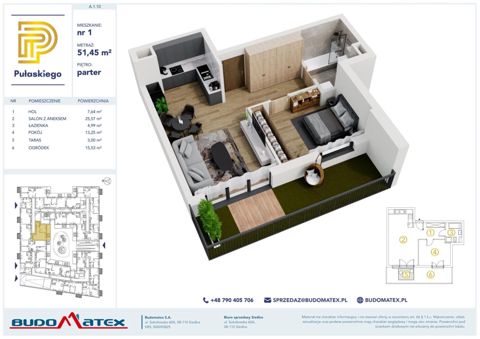 Plan 2 pok. 51m²