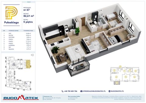 Plan 4 pok. 83m²