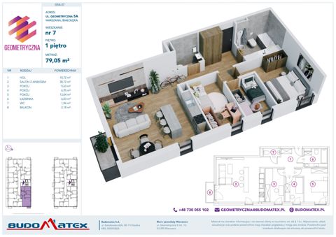 Plan 4 pok. 79m²