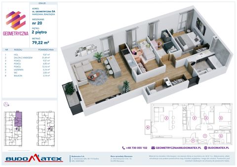 Plan 4 pok. 79m²