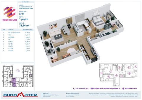 Plan 4 pok. 74m²
