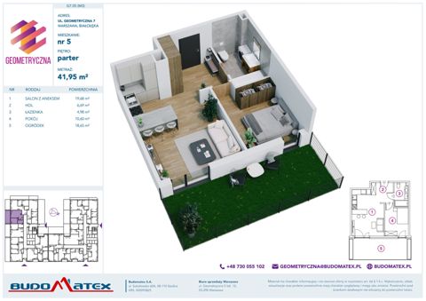 Plan 2 pok. 42m²