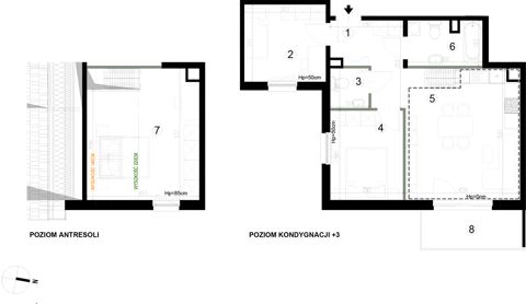Plan 3 pok. 75m²