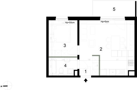 Plan 2 pok. 41m²