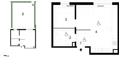 Plan 2 pok. 44m²