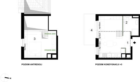 Plan 1 pok. 38m²