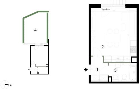 Plan 1 pok. 31m²