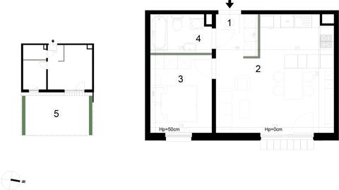 Plan 2 pok. 41m²