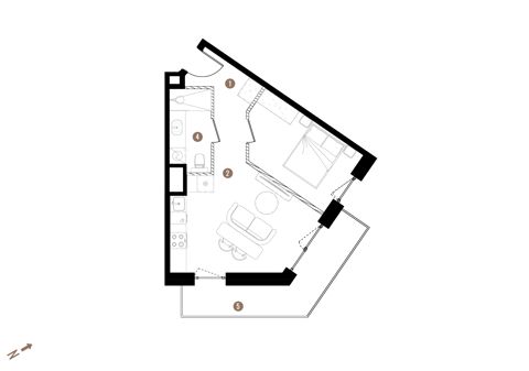 Plan 2 pok. 38m²