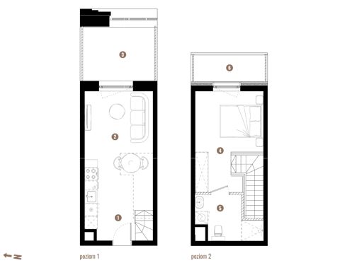 Plan 2 pok. 37m²
