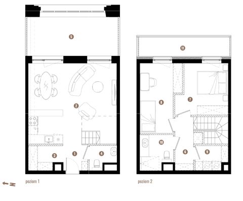 Plan 3 pok. 69m²
