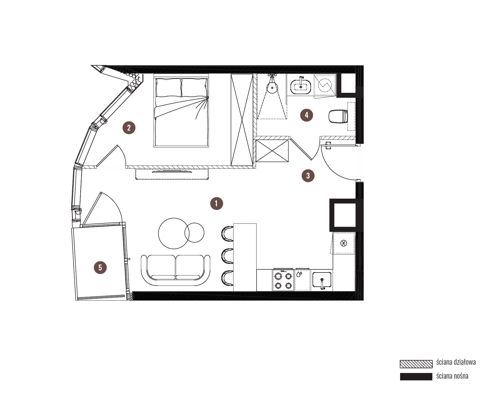 Plan 2 pok. 38m²