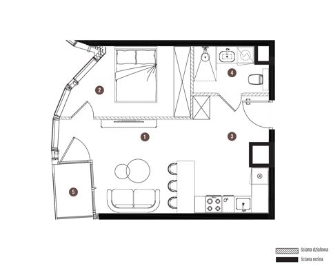 Plan 2 pok. 38m²