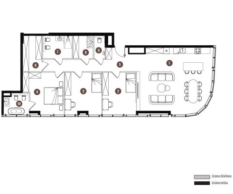 Plan 4 pok. 129m²