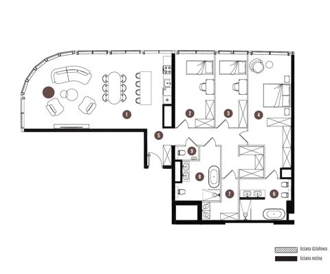 Plan 4 pok. 149m²