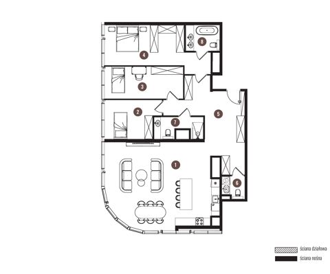 Plan 4 pok. 134m²