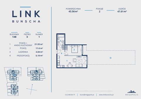 Plan 2 pok. 44m²