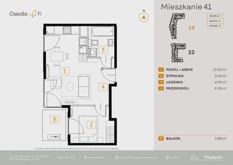 Plan 2 pok. 36m²