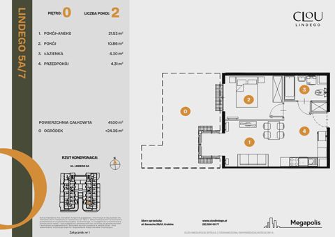 Plan 2 pok. 41m²